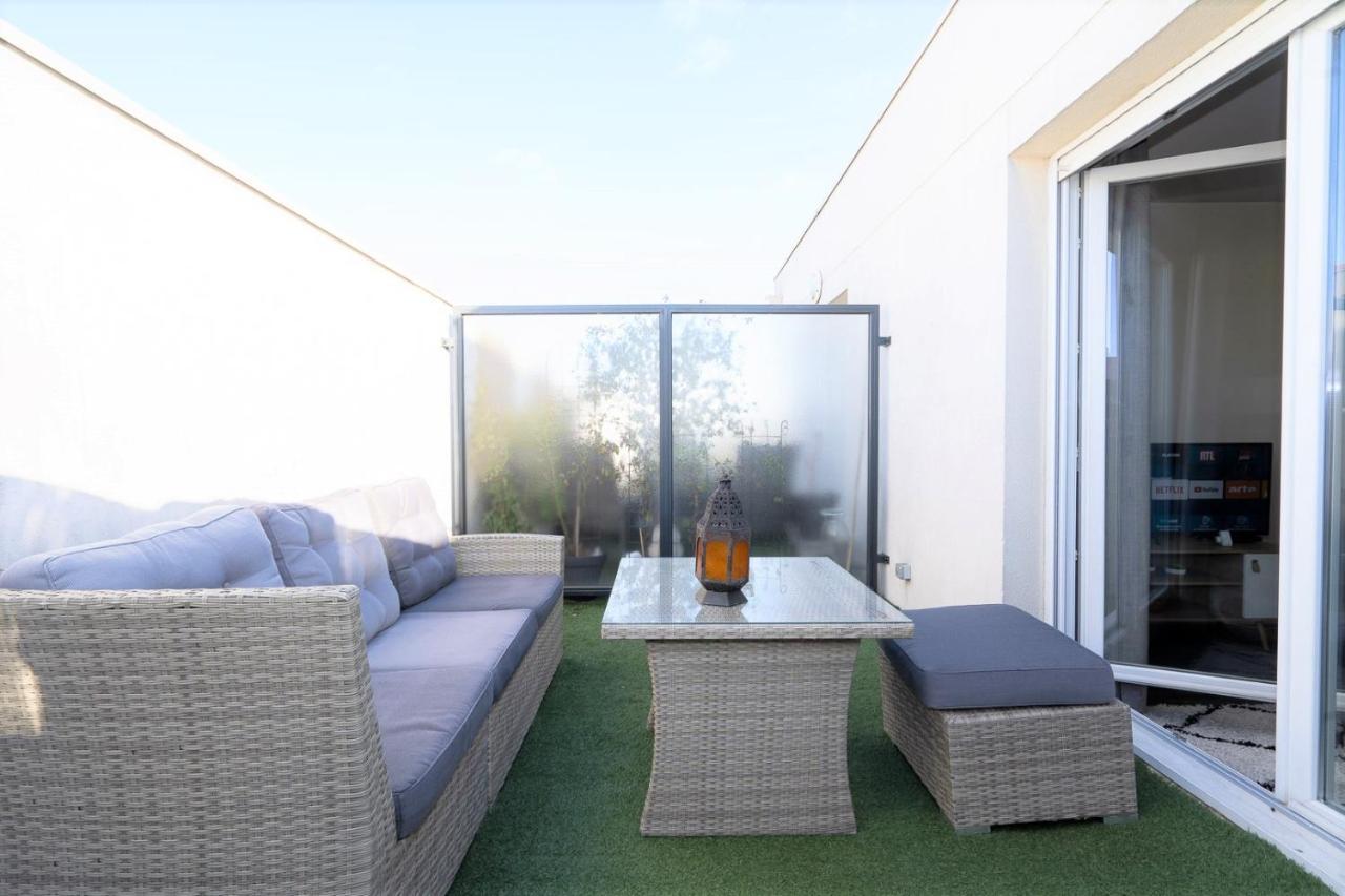 T3-Rare-2 Chambres-Parking Gratuit-2 Terrasses-Netflix-Proche Paris-La Defense Argenteuil Εξωτερικό φωτογραφία